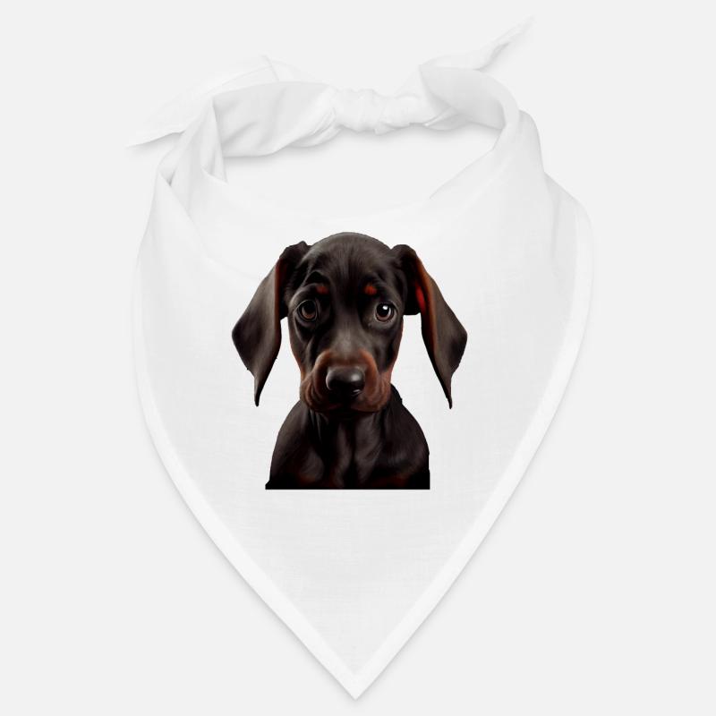 Dobermann Dobermänner Hund Hunde Welpe Dobermann Bandana
