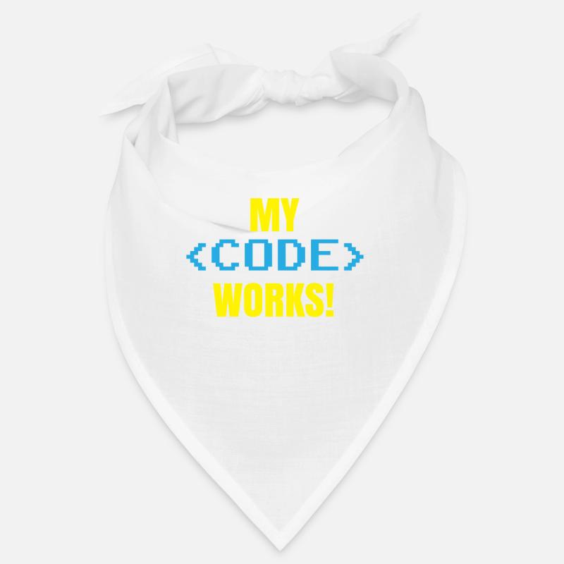 My Code Works Programming Coding Coder Bandana