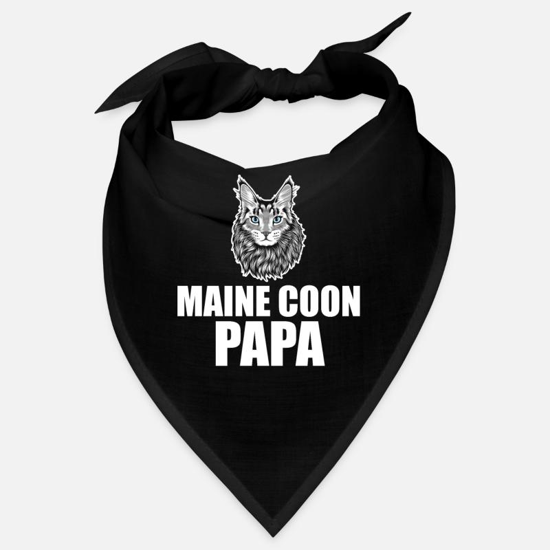 Maine Coon Katze Bandana