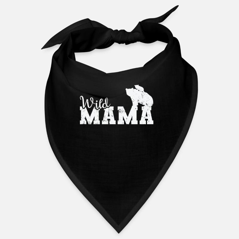 Wild Mama Bär Wald Tier Bandana