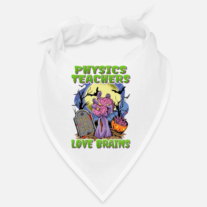 Physiklehrer Zombie Hand Halloween Bandana