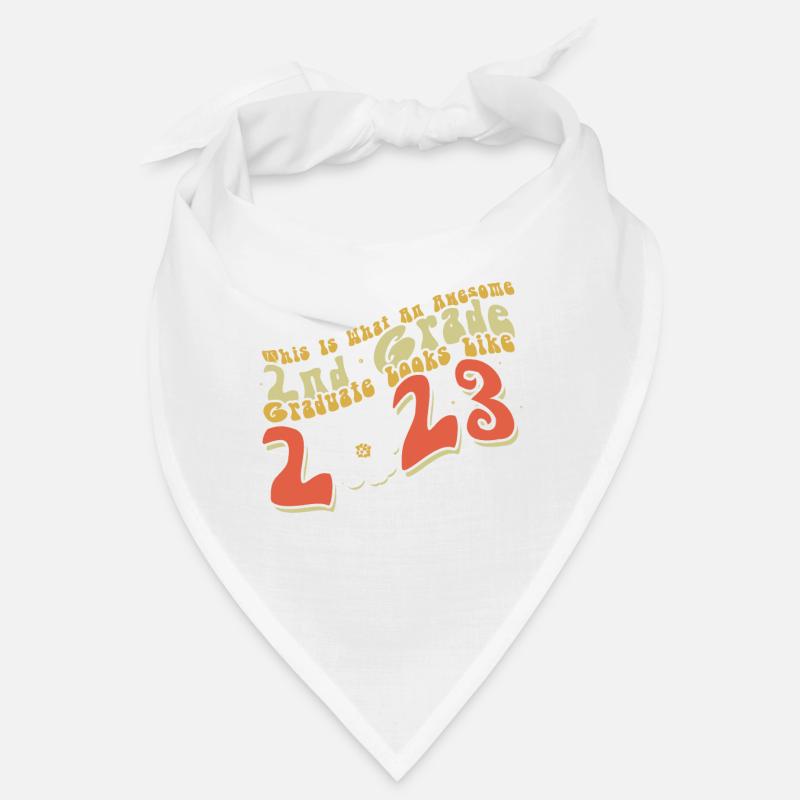 Fantastischer Absolvent der 2. Klasse, der 2023 Retro abschließt Bandana