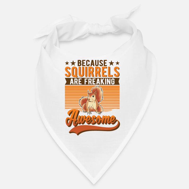 Eichhörnchen Geschenk Squirrel Grauhörnchen Bandana