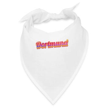 Dortmunderin Dortmunder Dortmund - Bandana - Weiß - Vorne