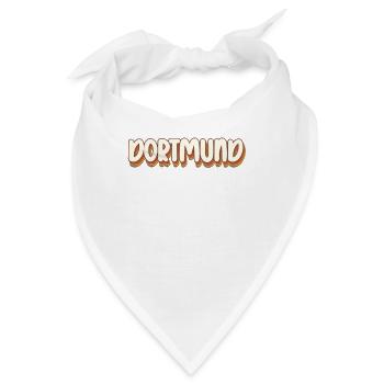 Dortmunderin Dortmunder Dortmund - Bandana - Weiß - Vorne