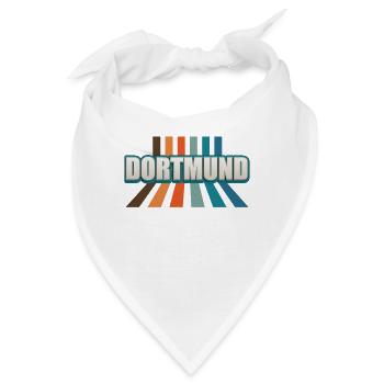 Dortmunderin Dortmunder Dortmund - Bandana - Weiß - Vorne