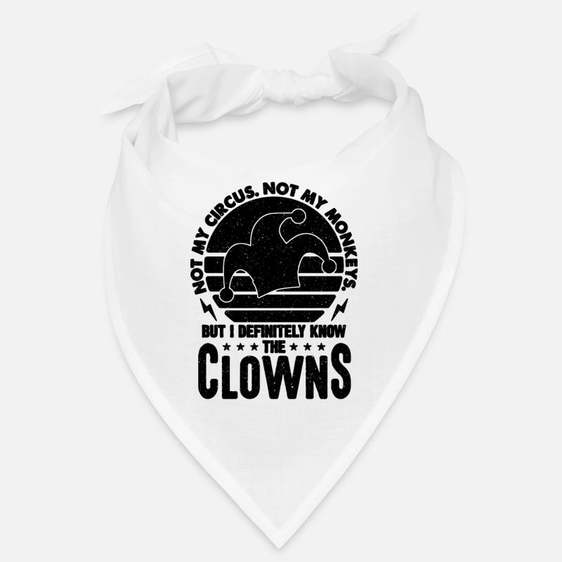 Pas mon cirque Pas mon personnel de cirque Clowns de cirque Bandana