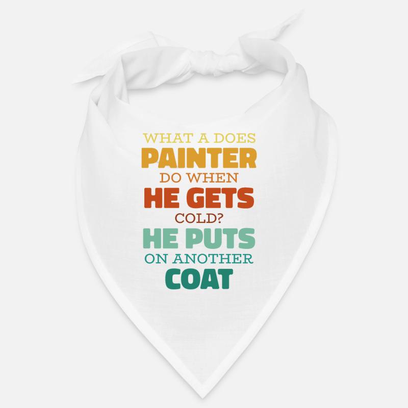Painter Varnisher Funny Bandana