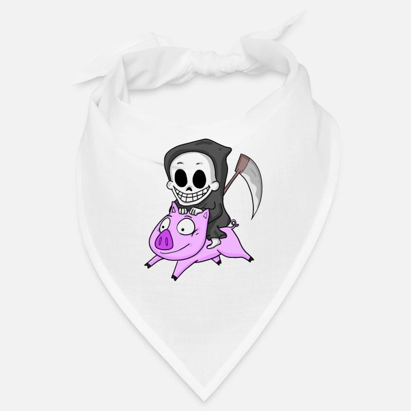 Sensenmann Schwein Bandana