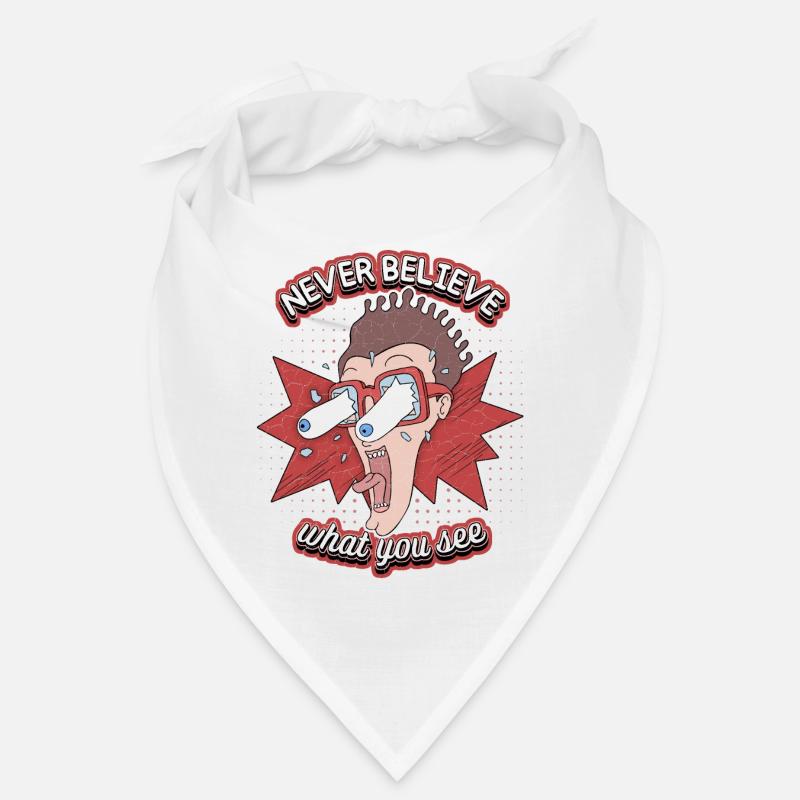 Comic, Comic Strips, Crazy Man, Funny Saying Bandana