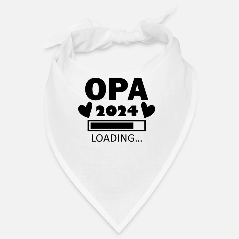 Opa 2024 - Opa werden - Opa Loading 2024 Bandana