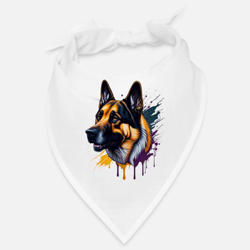 German Shepherd German Shepherd SplashArt Bandana