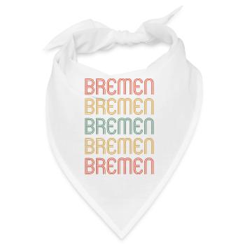 Bremerin Bremer Bremen - Bandana - Weiß - Vorne