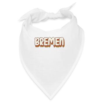 Bremerin Bremer Bremen - Bandana - Weiß - Vorne