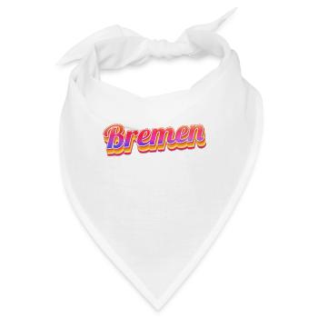 Bremerin Bremer Bremen - Bandana - Weiß - Vorne