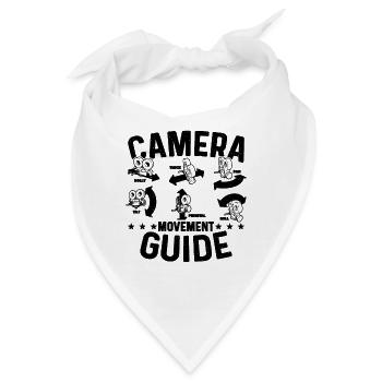 Camera Movement Guide Cameraman Camera Operators - Bandana - Weiß - Vorne