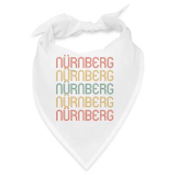 Nürnbergerin Nürnberger Nürnberg - Bandana - Weiß - Vorne