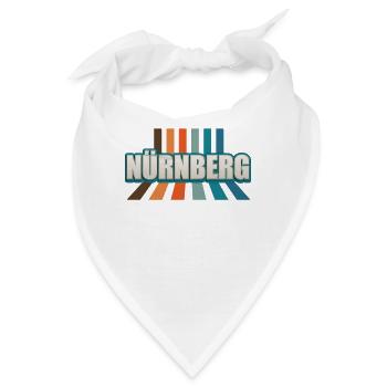 Nürnbergerin Nürnberger Nürnberg - Bandana - Weiß - Vorne