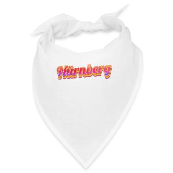 Nürnbergerin Nürnberger Nürnberg - Bandana - Weiß - Vorne