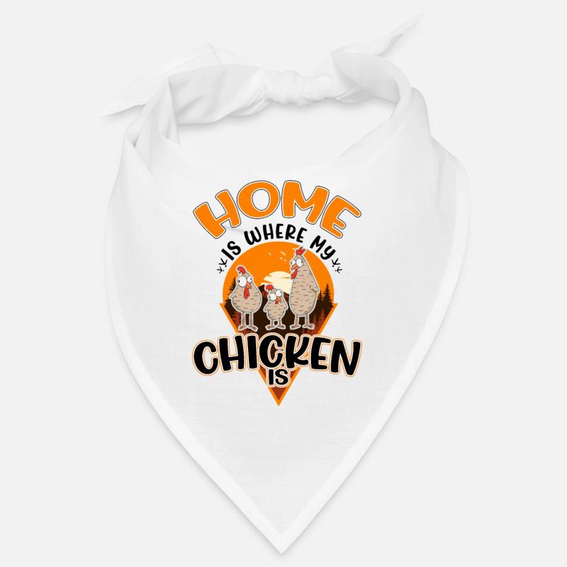 Chickens Home Farmer Chicken Bandana
