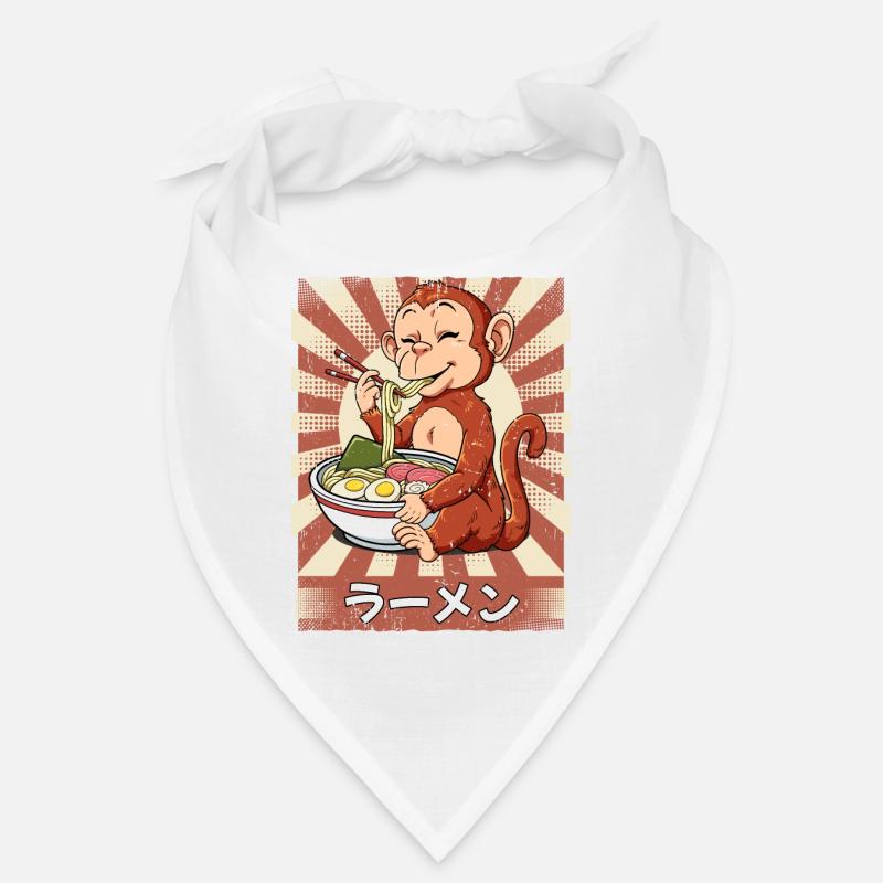 ramen monkey noodle soup ramen Bandana