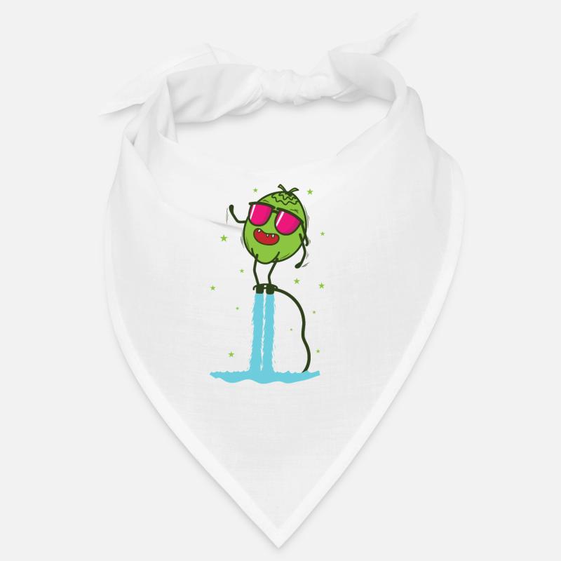 Coconut during flyboarding fruit palm tree Bandana