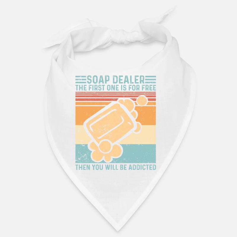 Funny soap making soap merchant Bandana