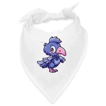 Schuhschnabel Tänzer - Bandana - Weiß - Vorne