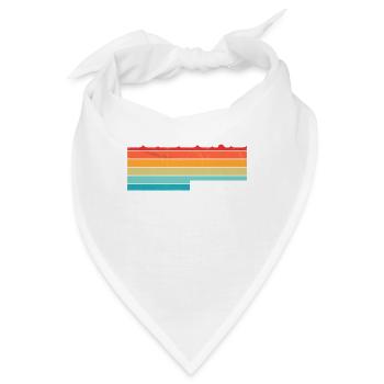 Duisburgerin Duisburger Duisburg - Bandana - Weiß - Vorne