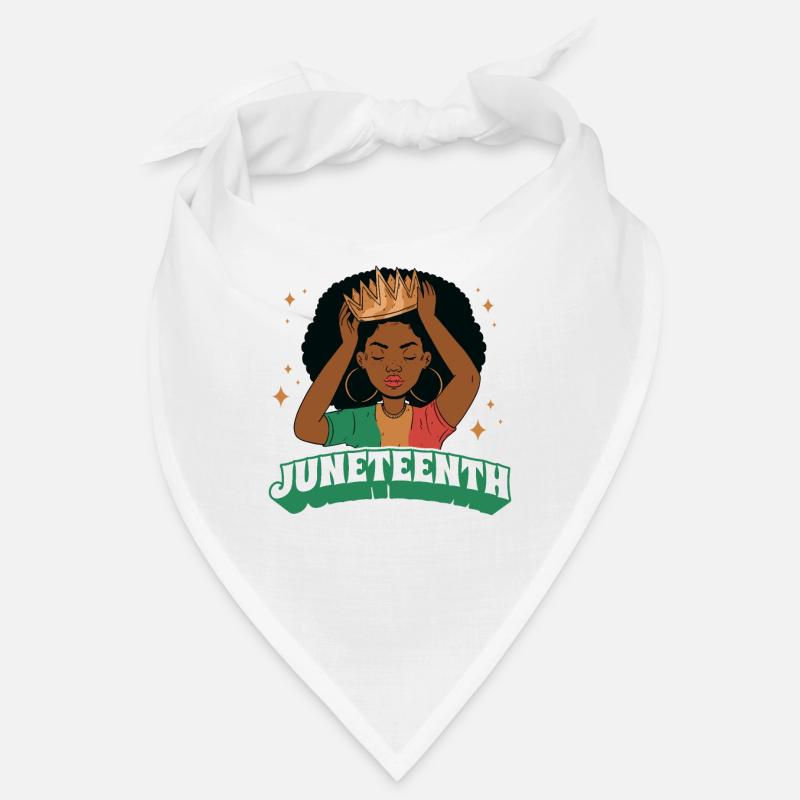 Juneteenth 1865 Afro-Américain noir Afrika Bandana