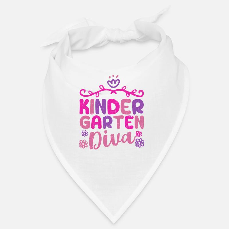 Mädchen Kindergarten Diva Erster Tag der Kinder Bandana