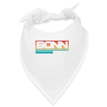 Bonnerin Bonner Bonn - Bandana - Weiß - Vorne