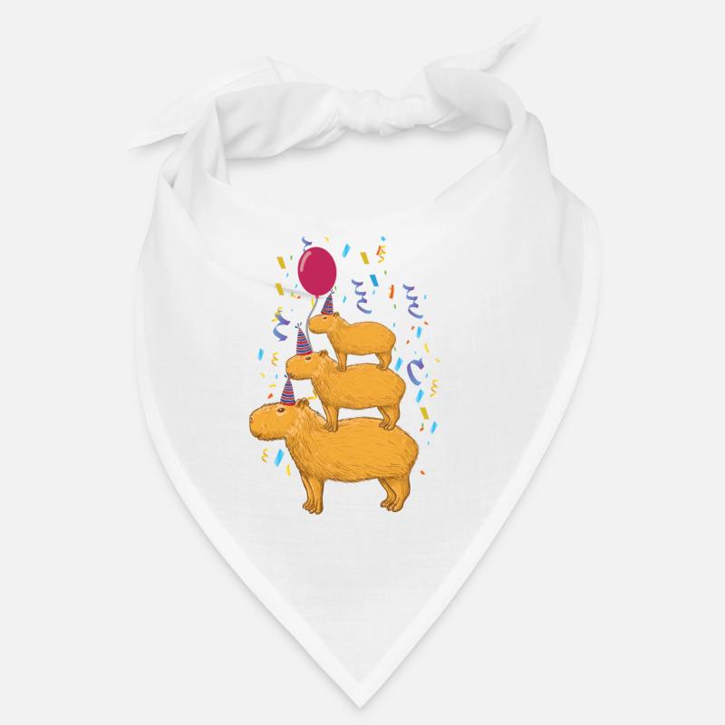 Capybara Geburtstag Bandana