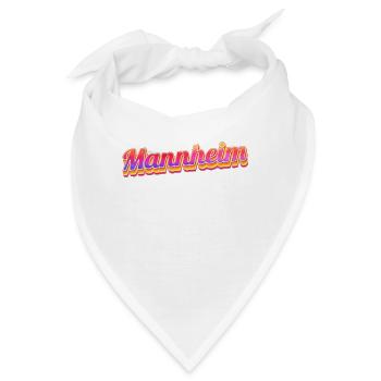 Mannheimerin Mannheimer Mannheim - Bandana - Weiß - Vorne