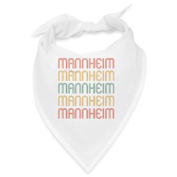 Mannheimerin Mannheimer Mannheim - Bandana - Weiß - Vorne