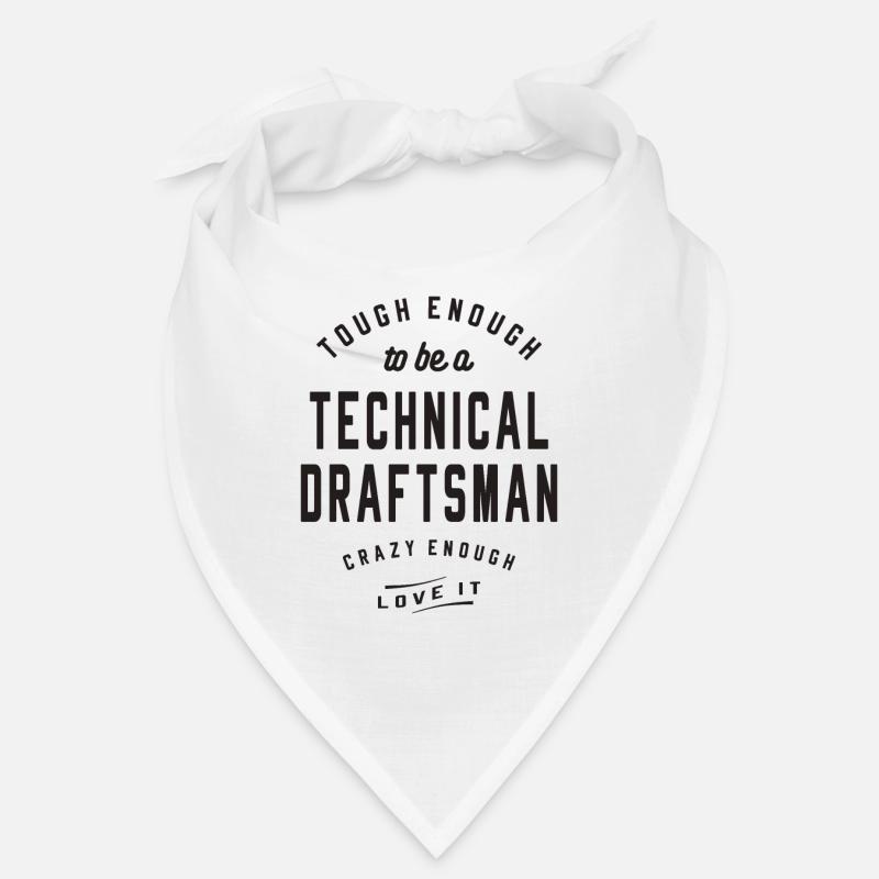 Tough & Crazy - Technical Draftsman Bandana