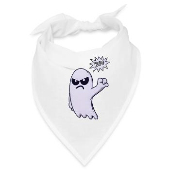 Ghost Of Disapproval - Bandana - Weiß - Vorne