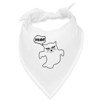 Ghost Of Disapproval - Bandana - Weiß - Vorne