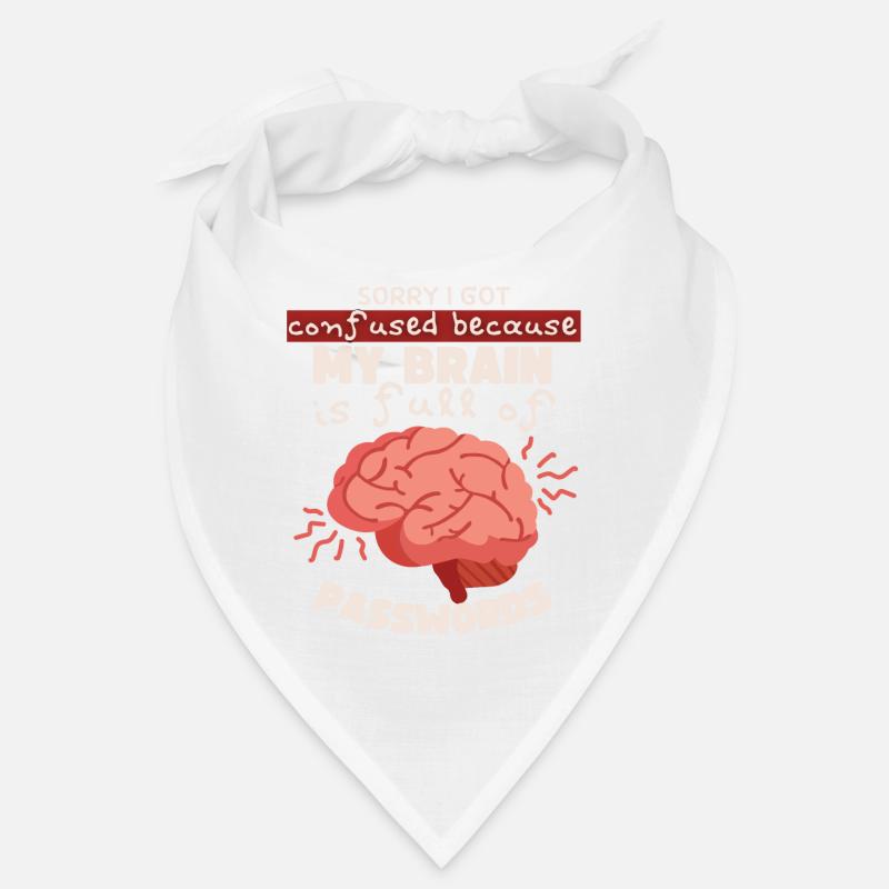 Passwords Forgot Password Computer Nerd Saying Bandana