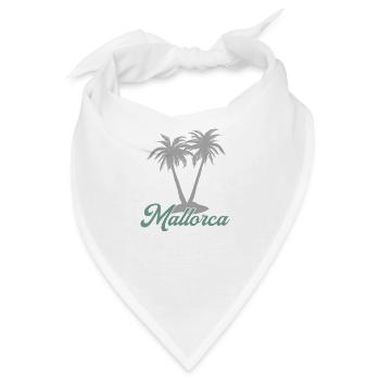 Mallorca - Bandana - Weiß - Vorne