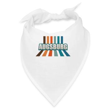 Augsburgerin Augsburger Augsburg - Bandana - Weiß - Vorne
