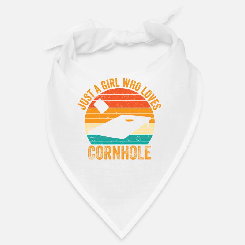 Cornhole Corn Hole Retro Bandana