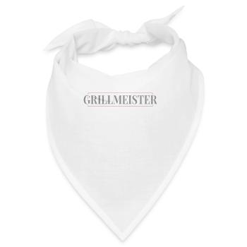Grillmeister - Bandana - Weiß - Vorne
