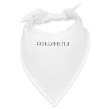 Grillmeister - Bandana - Weiß - Vorne