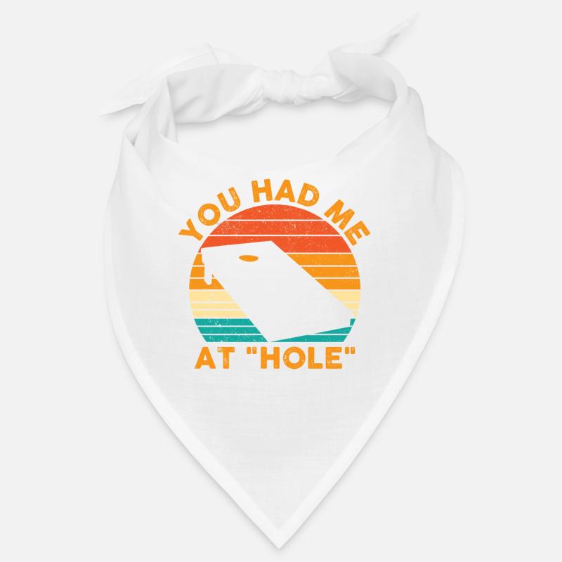 Funny Cornhole Corn Hole Retro Bandana