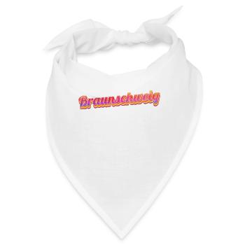 Braunschweigerin Braunschweiger Braunschweig - Bandana - Weiß - Vorne