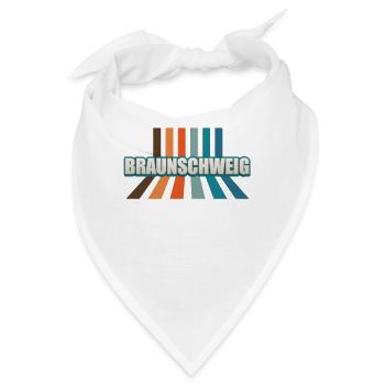 Braunschweigerin Braunschweiger Braunschweig - Bandana - Weiß - Vorne