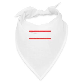 Aachenerin Aachener Aachen - Bandana - Weiß - Vorne