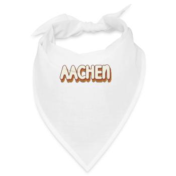 Aachenerin Aachener Aachen - Bandana - Weiß - Vorne