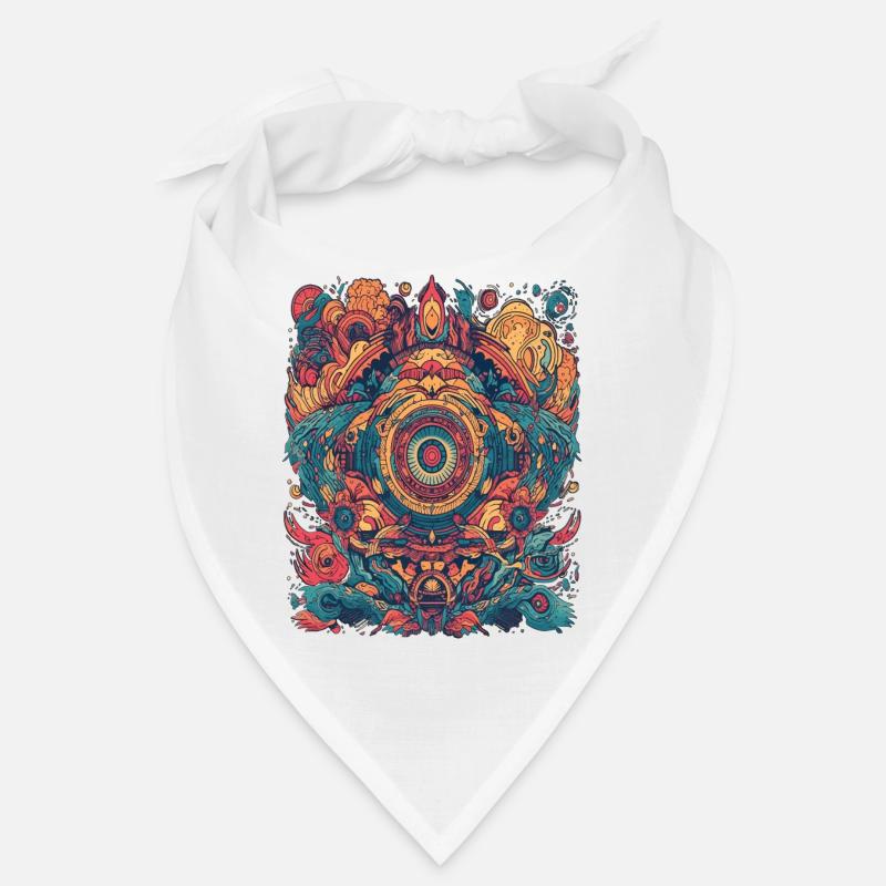 Magic Psychedelic Trip Conception abstraite Bandana